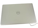 Top Cover LCD Back Cover with Hinge for Dell Inspiron 15 5570 5570 P/N X4FTD 0X4FTD (Silver)