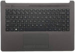 HP 240 G7 245 G7 14-CM 14-CK 14-ck0154tu Touchpad Palmrest with keyboard