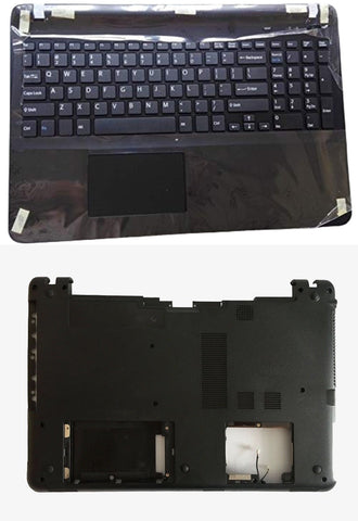 Laptop touchpad with Keyboard and Bottom Base Compatible for Vaio Svf15 Fit15